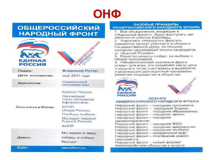 ОНФ 