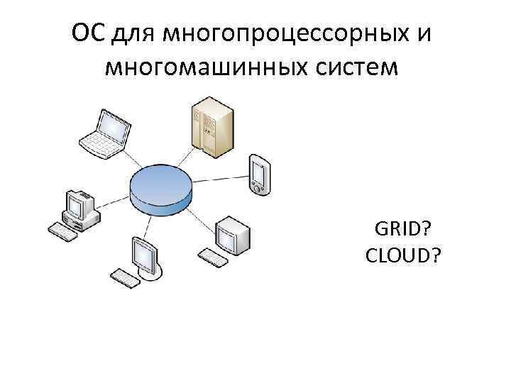 ОС для многопроцессорных и многомашинных систем GRID? CLOUD? 