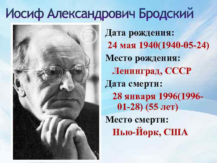 Дата рождения: 24 мая 1940(1940 -05 -24) Место рождения: Ленинград, СССР Дата смерти: 28