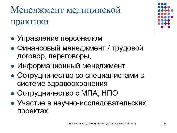 Менеджмент медицинской практики l l l Управление персоналом Финансовый менеджмент / трудовой договор, переговоры,