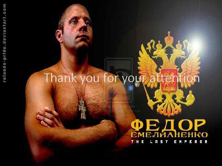 Thank you for your attention 