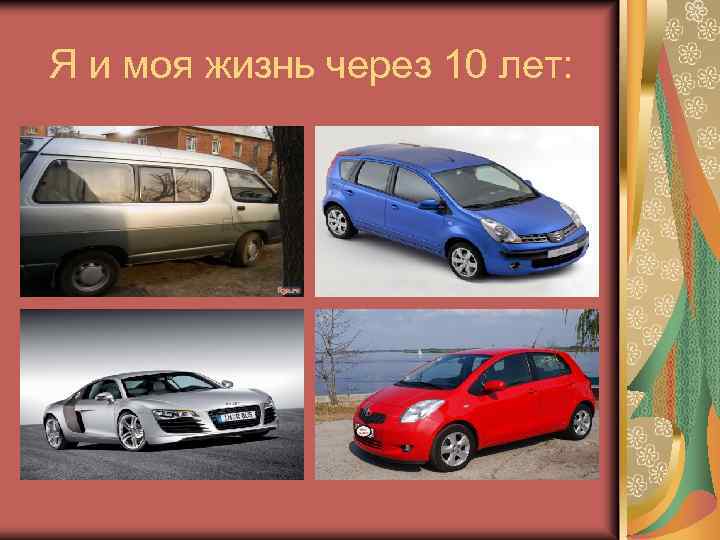 Я и моя жизнь через 10 лет: 