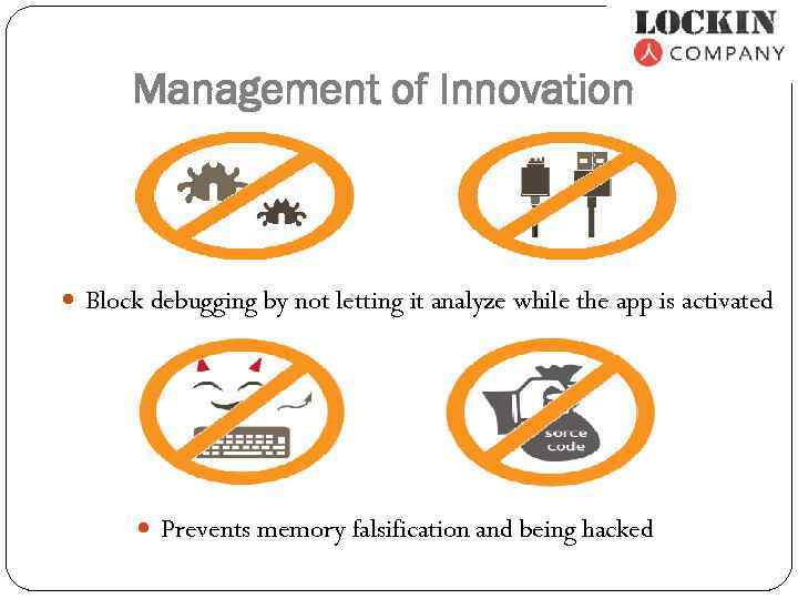 Management of Innovation Block debugging by not letting it analyze while the app is