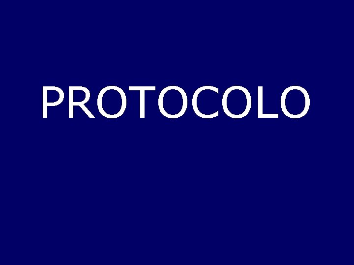 PROTOCOLO 