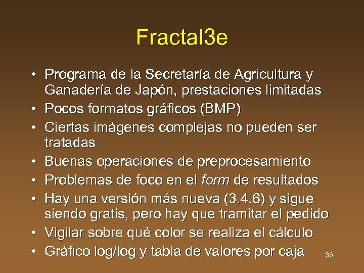 Fractal 3 e • Programa de la Secretaría de Agricultura y Ganadería de Japón,