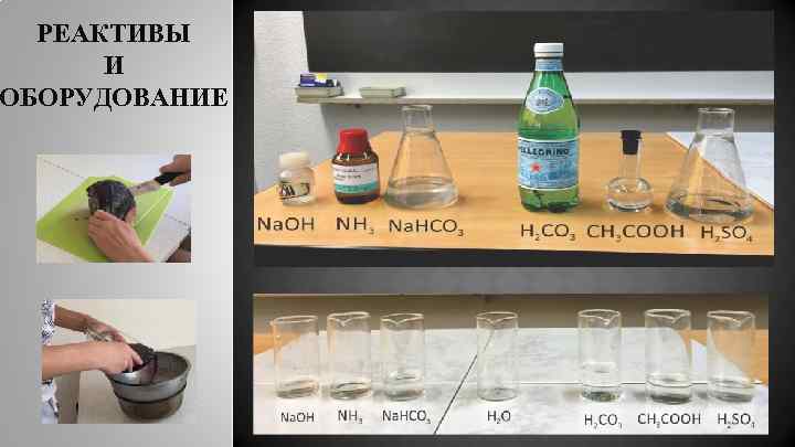 РЕАКТИВЫ И ОБОРУДОВАНИЕ 