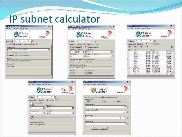 IP subnet calculator 