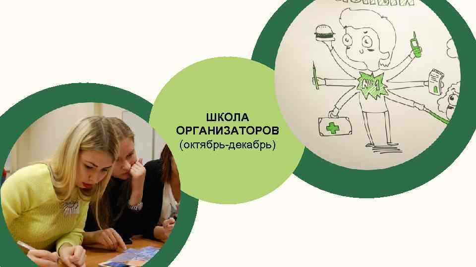 ШКОЛА ОРГАНИЗАТОРОВ (октябрь-декабрь) 