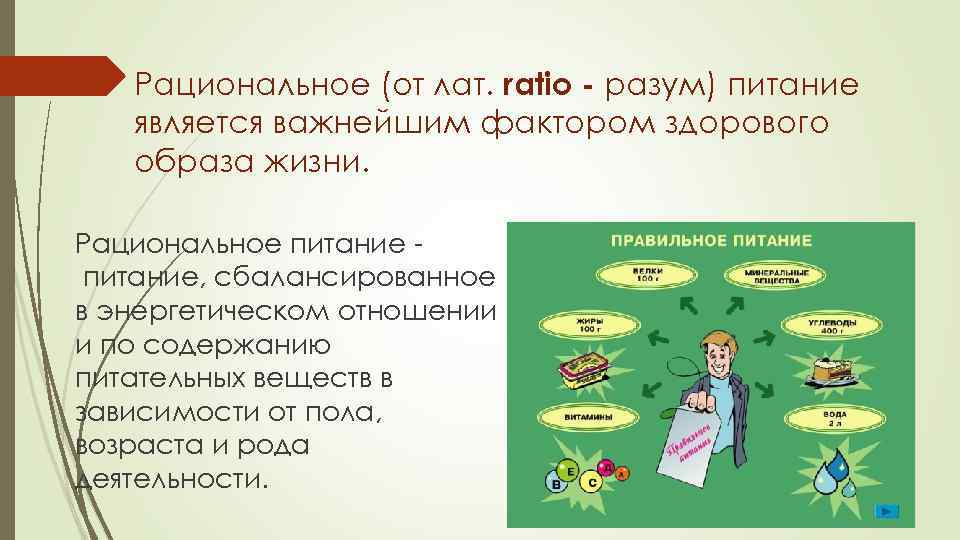 Рациональная жизнь. Проблемы рационального питания. Факторы рационального питания. Рациональное питание от лат. Рациональное питание презентация для медиков.