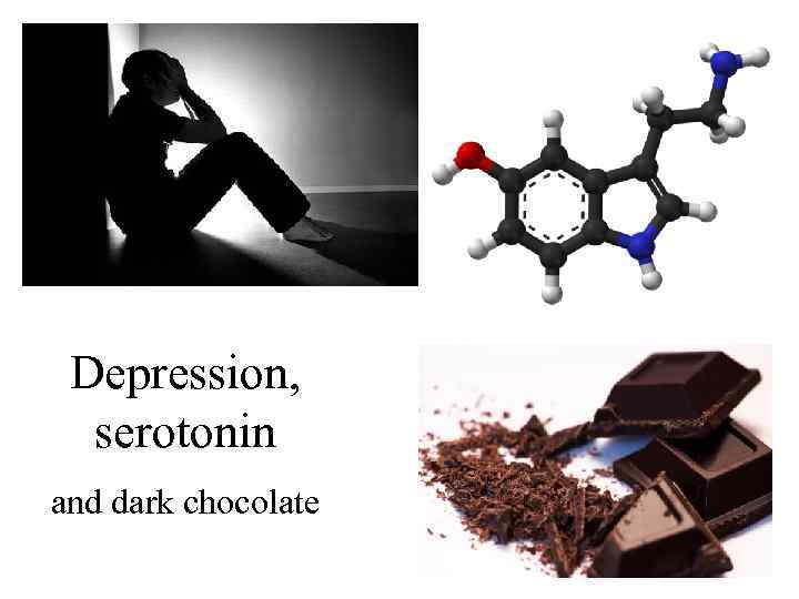 Depression, serotonin and dark chocolate 