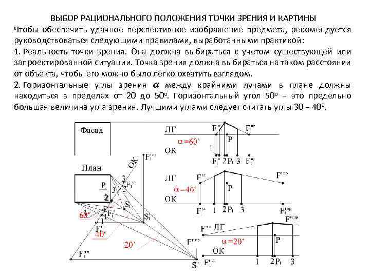 Положение точки на чертеже однозначно определяется как минимум