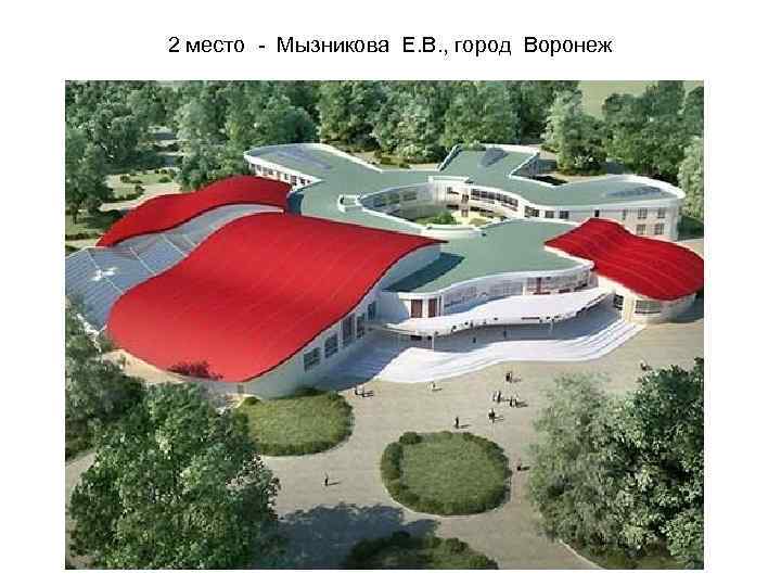 2 место - Мызникова Е. В. , город Воронеж 