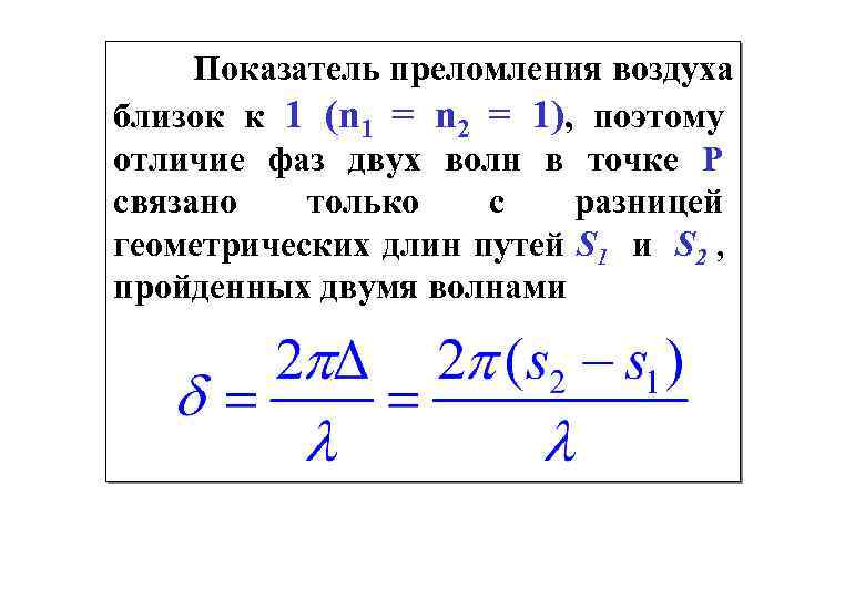 Фото опыт юнга