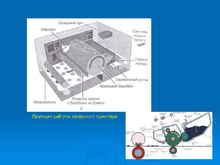 Принцип работы лазерного принтера 