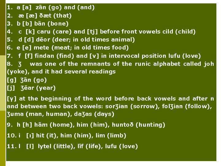 Lecture 1 2 P History Of The English