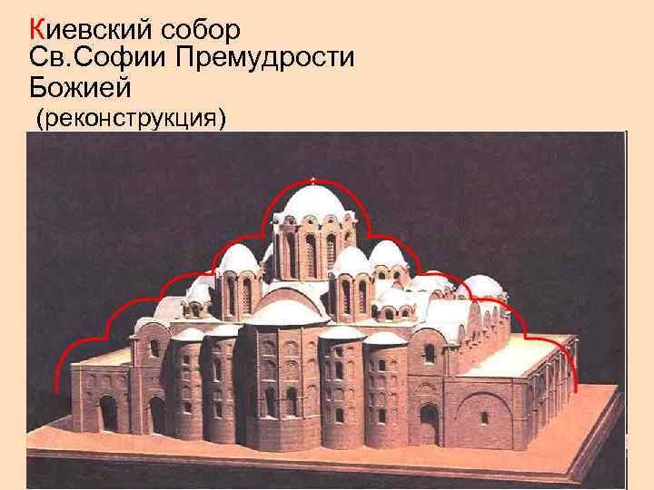 Киевский собор Св. Софии Премудрости Божией (реконструкция) 