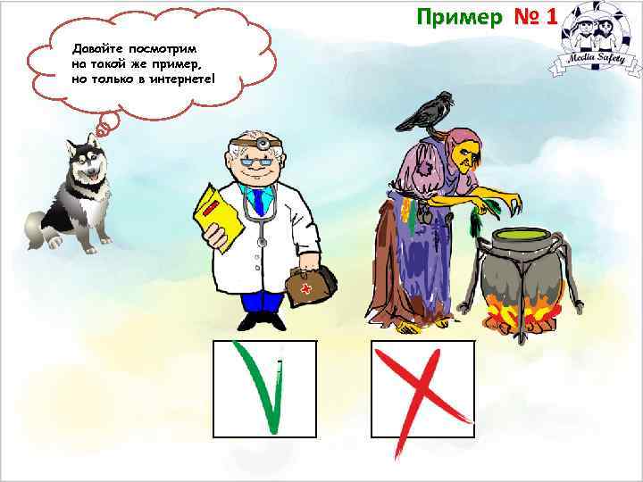 Пример № 1 Теперь посмотрим У меня ты видишь, Давайте заболела лапка! Давайте выберем
