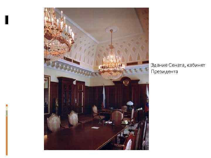Здание Сената, кабинет Президента 