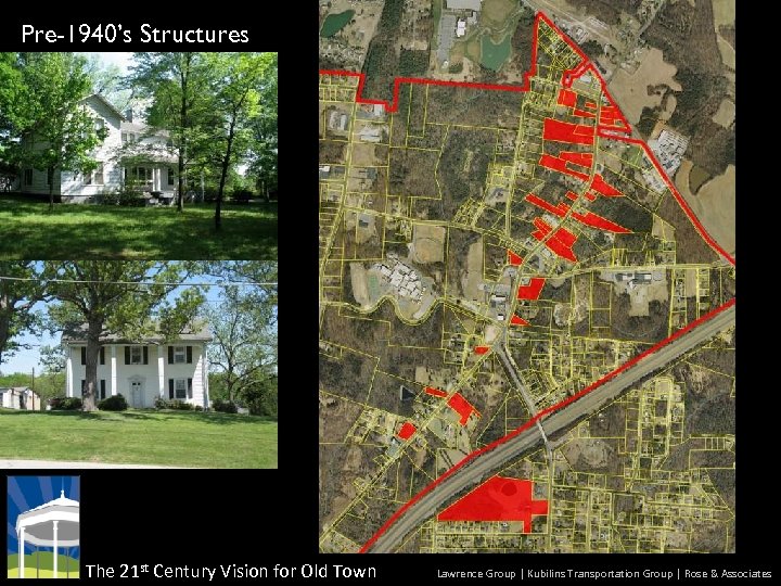 Pre-1940’s Structures The 21 st Century Vision for Old Town Lawrence Group | Kubilins