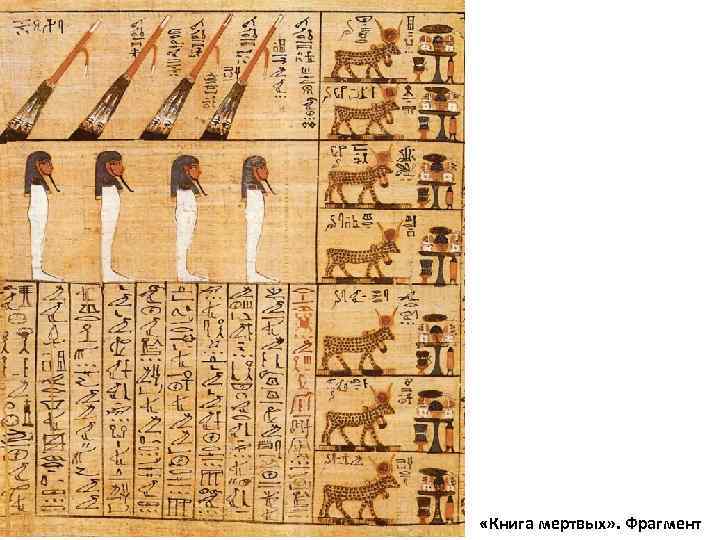  «Книга мертвых» . Фрагмент 