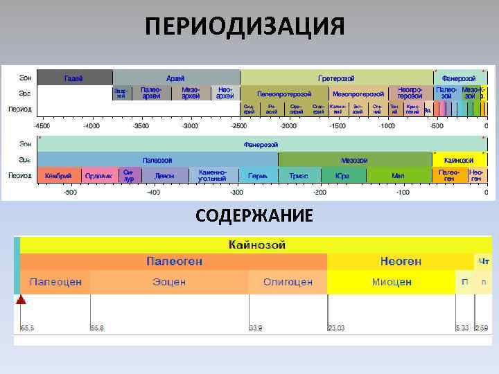 ПЕРИОДИЗАЦИЯ СОДЕРЖАНИЕ 