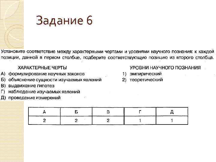 Задание 6 