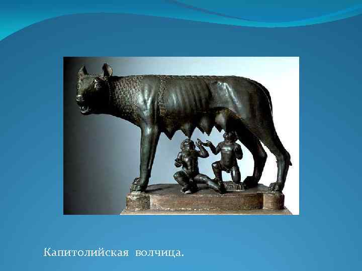 Капитолийская волчица. 