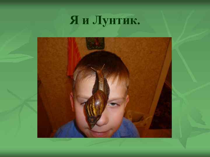 Я и Лунтик. 
