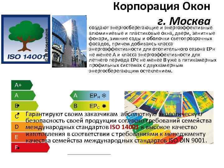  • Корпорация Окон г. Москва создают энергосберегающие и энергоэффективные алюминиевые и пластиковые окна,