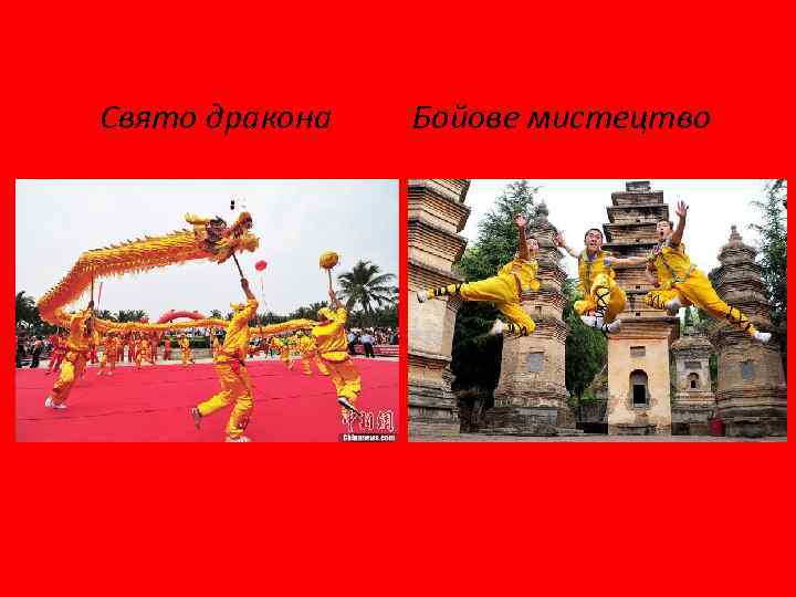 Свято дракона Бойове мистецтво 