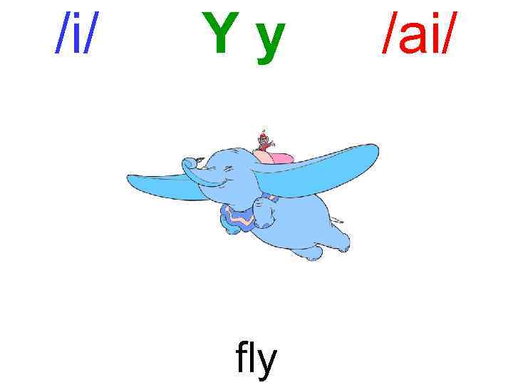 /i/ Yy fly /ai/ 