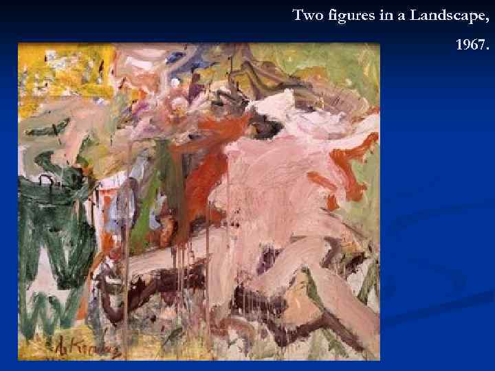 Two figures in a Landscape, 1967. 