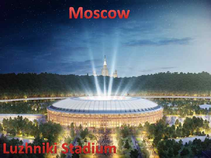 Moscow Luzhniki Stadium 