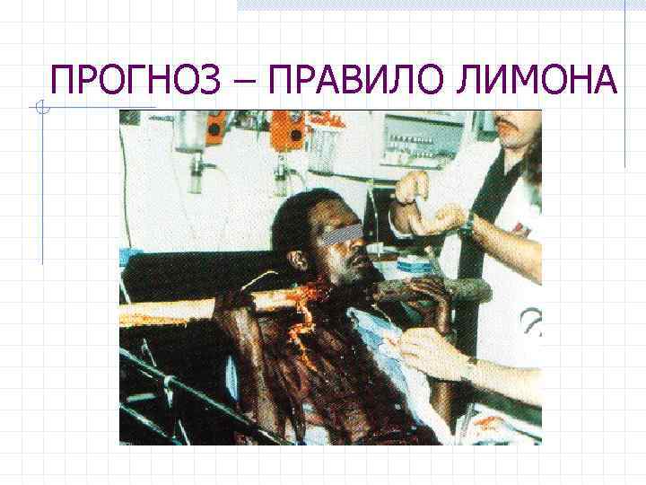 ПРОГНОЗ – ПРАВИЛО ЛИМОНА 