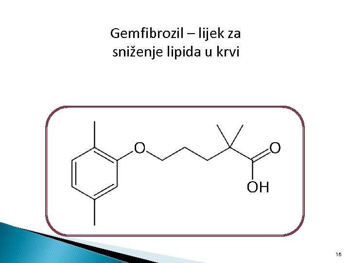 Gemfibrozil – lijek za sniženje lipida u krvi 16 