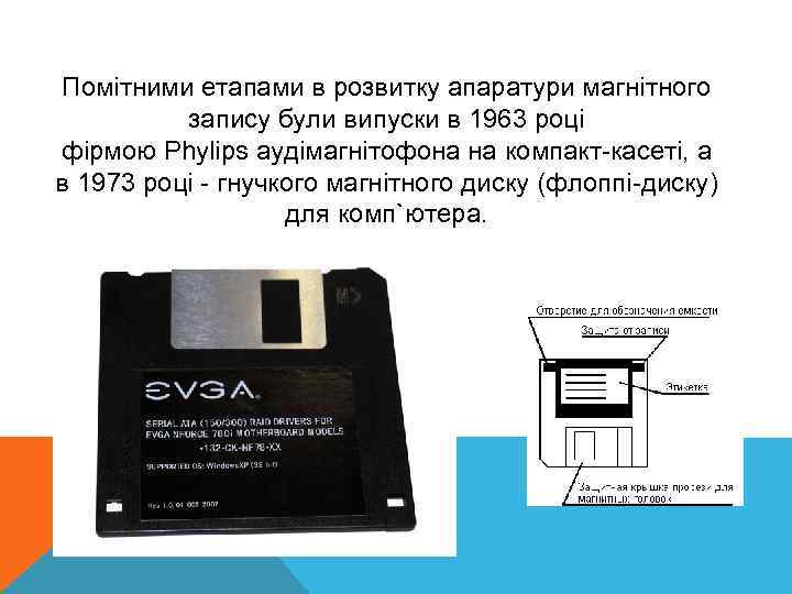 Помітними етапами в розвитку апаратури магнітного запису були випуски в 1963 році фірмою Phylips