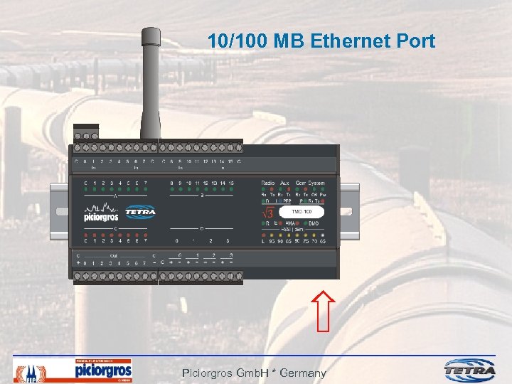 10/100 MB Ethernet Port Piciorgros Gmb. H * Germany 