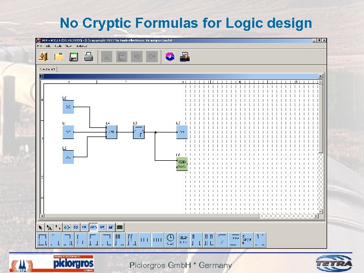 No Cryptic Formulas for Logic design Piciorgros Gmb. H * Germany 