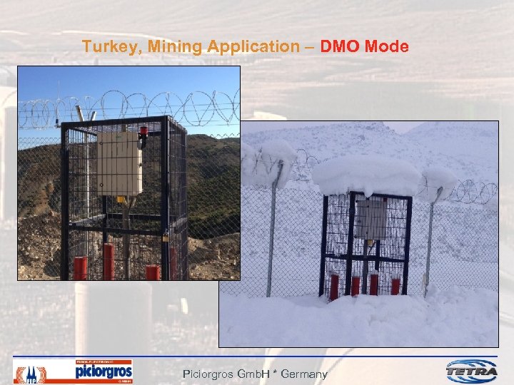 Turkey, Mining Application – DMO Mode Piciorgros Gmb. H * Germany 