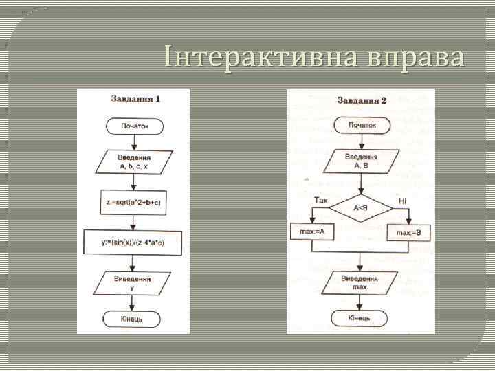 Інтерактивна вправа 