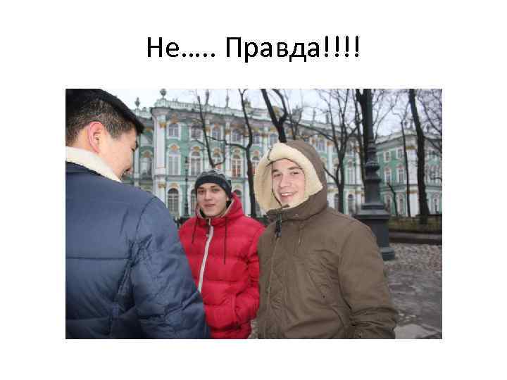 Не…. . Правда!!!! 