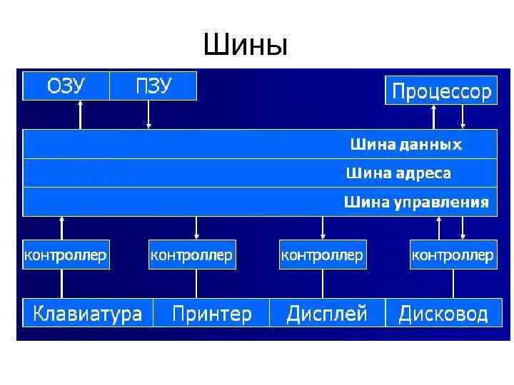 Компоненты шины данных