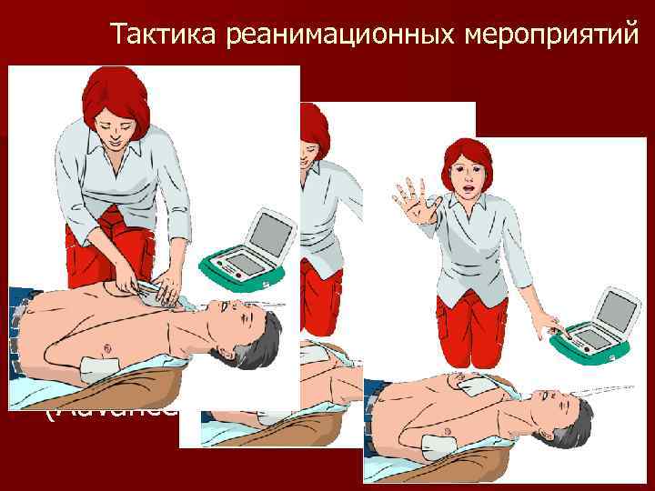 Тактика реанимационных мероприятий n Основные реанимационные мероприятия (Basic Life Support – BLS) – Автоматическая