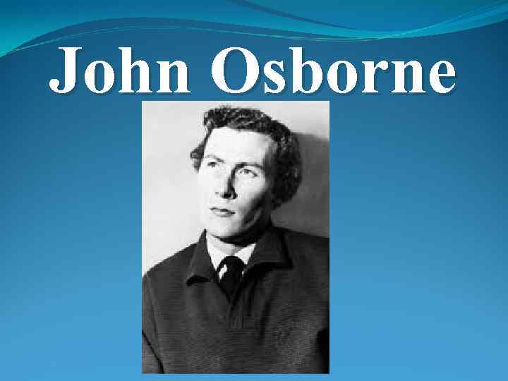 John Osborne 