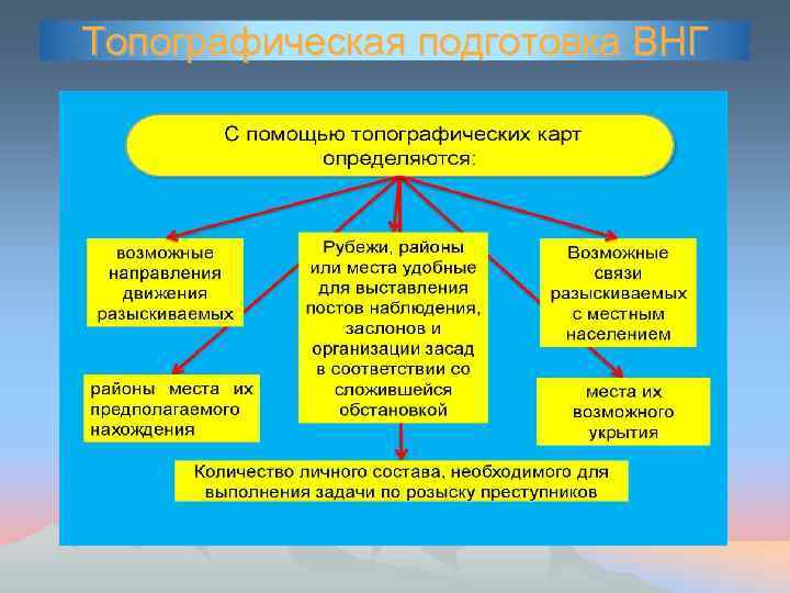 Топографическая подготовка ВНГ 
