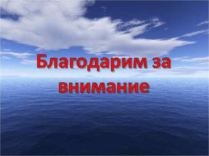 Благодарим за внимание 