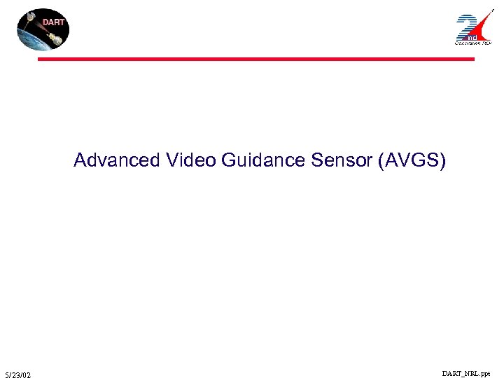 Advanced Video Guidance Sensor (AVGS) DART_NRL. ppt 