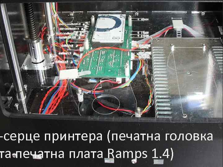 -серце принтера (печатна головка та печатна плата Ramps 1. 4) 