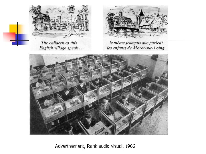 Advertisement, Rank audio visual, 1966 