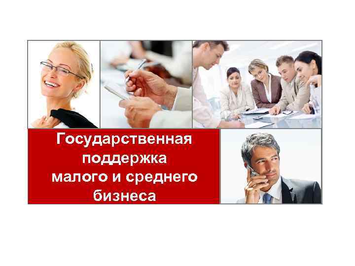 Государственная поддержка малого и среднего бизнеса 